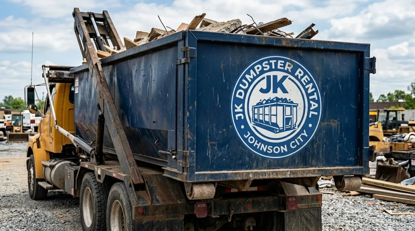 Yard Waste Dumpster Rental in Johnson City, TN